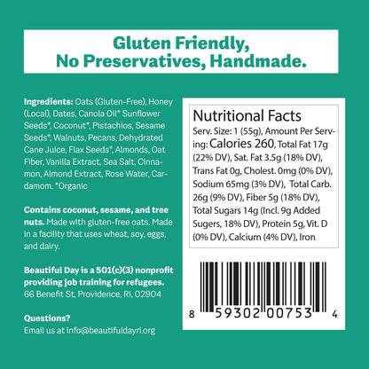 Pistachio Cardamom Bars