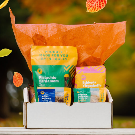 Gift Box - The Sampler #1 (Pistachio Cardamom & Light Roast)